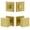 Satin Brass, variant on Viaggio Qadmhmqad_Combo_238 Motivo Solid Brass Single Cylinder Keyed Entry Door Knob Set
