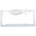 thumbnail image 1 of Jesus Chrome License Plate Frame, 1 of 2