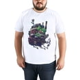 thumbnail image 4 of Plus Loose Men's T-Shirt TopMonster (6) Graphic Tees Crew Neck Short Sleeves Casual Summer Sports Best Oversize Tee XS-5XL, 4 of 5