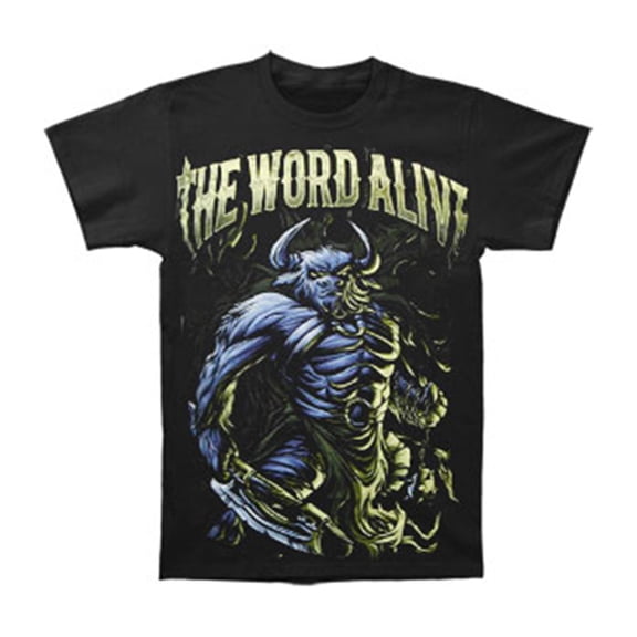 The Word Alive Mens Minotaur Black T-Shirt S
