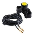 thumbnail image 2 of 12V Yellow Motorcycle CNC Engine Stop Start Kill Switch for 22mm Handlebar, 2 of 8