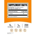 thumbnail image 2 of BulkSupplements L-Leucine Powder - BCAA Supplements, Amino Acid Supplement - Unflavored, 5g per Serving, 1kg (2.2 lbs), 2 of 6