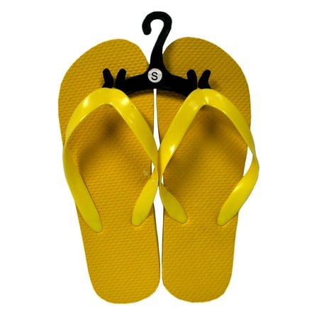 Generic - Womens Yellow Flip Flops Size Small - Walmart.com - Walmart.com