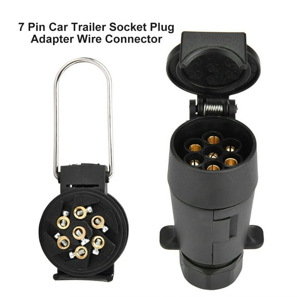Trailer Plug Connector, Trailer Adapter, Stable For Towbar Towing Trailer