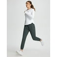thumbnail image 6 of BALEAF Fleece Lined Pants Joggers Women Winter Running Gear Waterproof Thermal Sweatpants Cold Weather Hiking Jogging Gray XS, 6 of 6