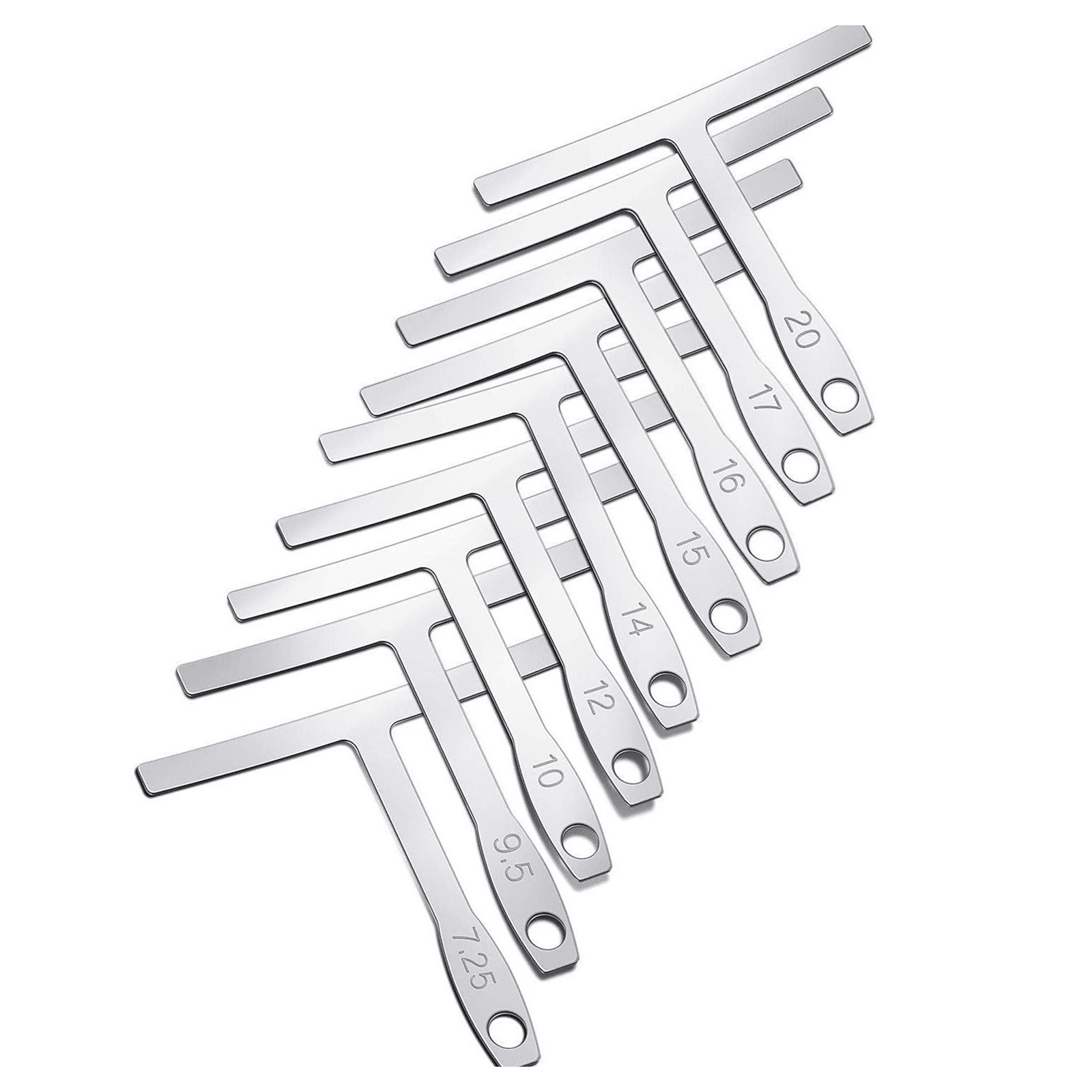 Multifuntional Guitar Luthier Set String Gauge Essential Tool for String Height and Fretboard Measurement