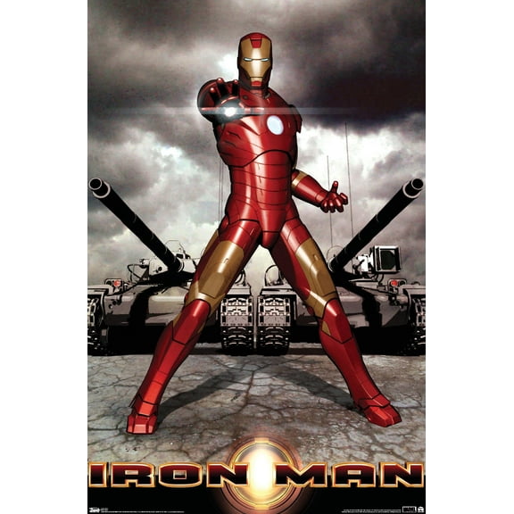 Marvel Iron Man - Tanks Wall Poster, 22.375" x 34"