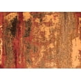 thumbnail image 1 of Ahgly Company Indoor Rectangle Oriental Orange Industrial Area Rugs, 7' x 9', 1 of 4