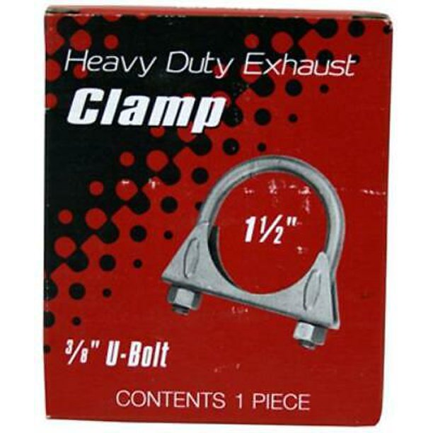 5PC 11/2" Heavy Duty Muffler Clamp