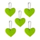 thumbnail image 1 of Colgante reflectante de seguridad para exteriores, 5 uds., colgante reflectante de seguridad en forma de corazón, adecuado para mochila, montar, caminar y correr Wmkox8yii  jkg6108, 1 of 1