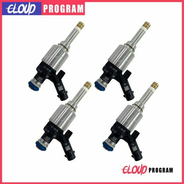 4PC NEW Fuel Injector Fit for Audi for A4 A3 A5 TT for VW T5 Eos CC 2.0L Turbo 0261500076