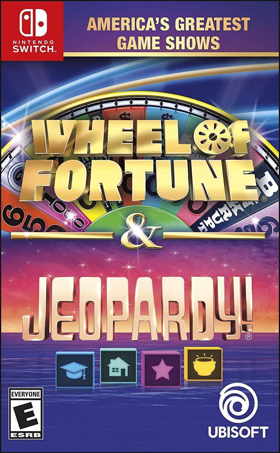 Americas Greatest Game Shows Wheel of Fortune & Jeopardy! Nintendo