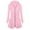 #0199-Pink, variant on Ailaofu Womens Zip Up Long Hoodie Jacket Lightweight Tunic Sweatshirt Open Front Cardigan