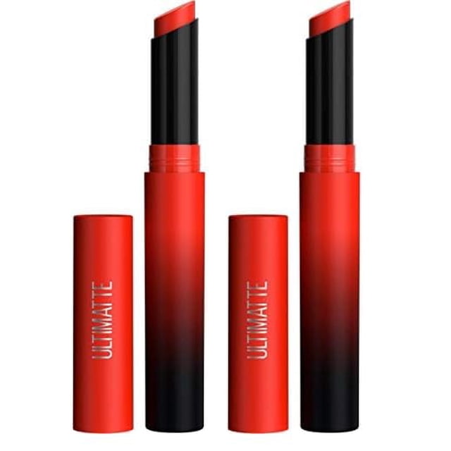 Lápiz labial Maybelline Color Sensational Ultimatte Red