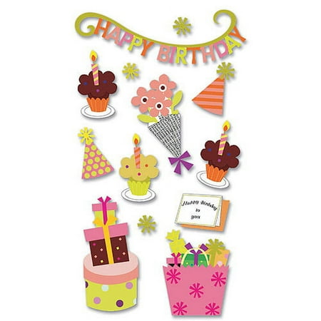Jolee's Boutique Dimensional Stickers, B