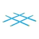 thumbnail image 3 of Juego de lanzar y lanzar TAC Toe grande, juego de ingenio, clásico, grande, 1,13 m x 1,13 m, para césped azul A, 3 of 6