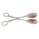 thumbnail image 5 of Pinzas para servir alimentos Pinzas para ensaladas Pinzas para pasteles y pan Pinzas de cocina Bronce Bronce 1, 5 of 9