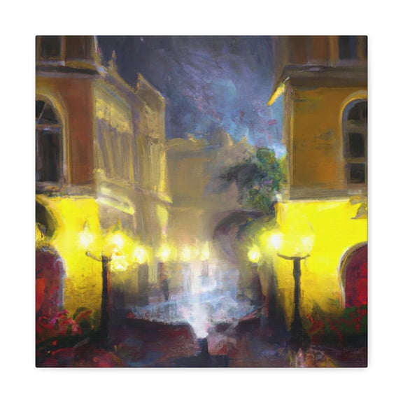 Colonial Landscape Dream - Canvas