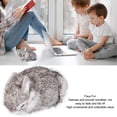 thumbnail image 4 of Model, Simulation Bunny Attractive Prevent Fading Lifelike Cute  for Decorative Props Yellow,Grey, 4 of 7