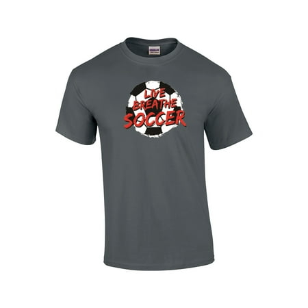 Ac Milan Soccer Shirts - Soccer T-Shirt Live Breathe Soccer