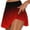 Red, variant on Munlar High Waisted Women's Golf Skorts Pull on Pink Shorts Fitness Summer Casual Skorts for Women