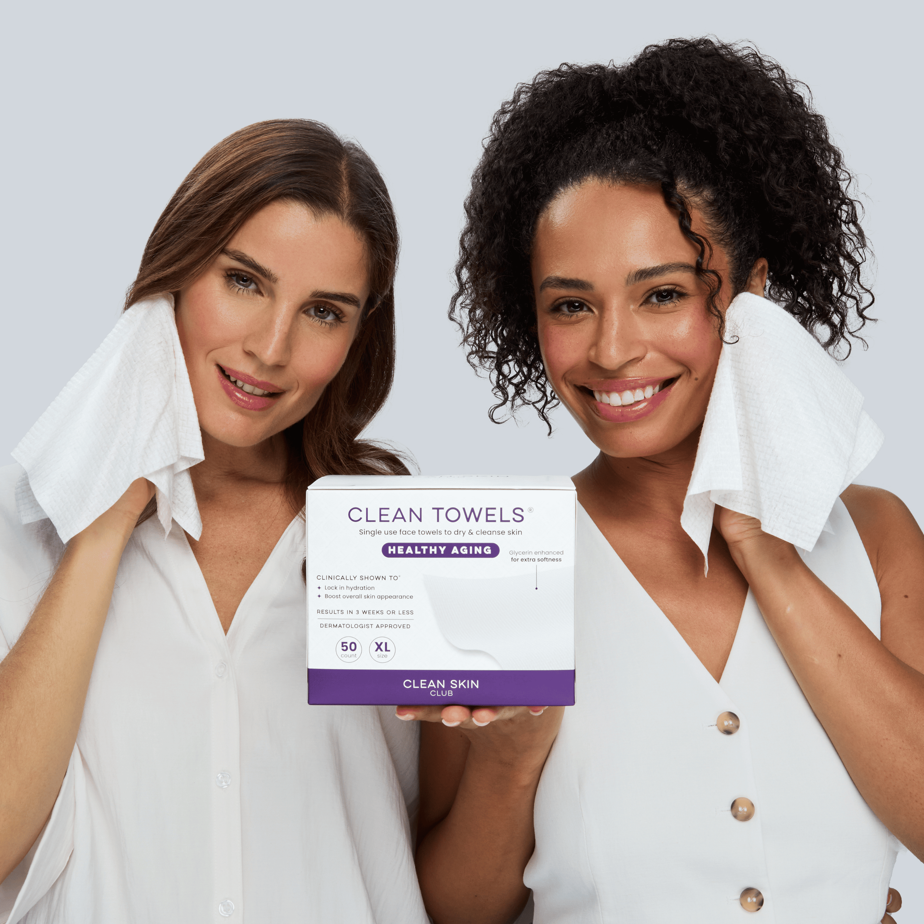 Clean Towels Healthy Aging, 50ct
