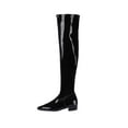 thumbnail image 2 of HAOTAGS Womens Fashion Over The Knee Boots Thigh High Womens Dressy Shoes Black Size 10.5, 2 of 9