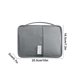 thumbnail image 3 of Mochila portátil de viaje para pasaporte, tarjetas y documentos de viaje; mochila compacta y ligera con cremallera; impermeable y duradera; ideal para viajes al aire libre; plegable y, 3 of 8