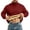 Red, variant on TKKCS Mens Fleece Lined Sweatshirt Pullover Fall Winter Long Sleeve Turtleneck Thermal Top Gray XL
