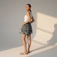 thumbnail image 3 of Elephant Print Relaxed Summer Shorts with High Elastic Waist and Pocket, 3 of 5