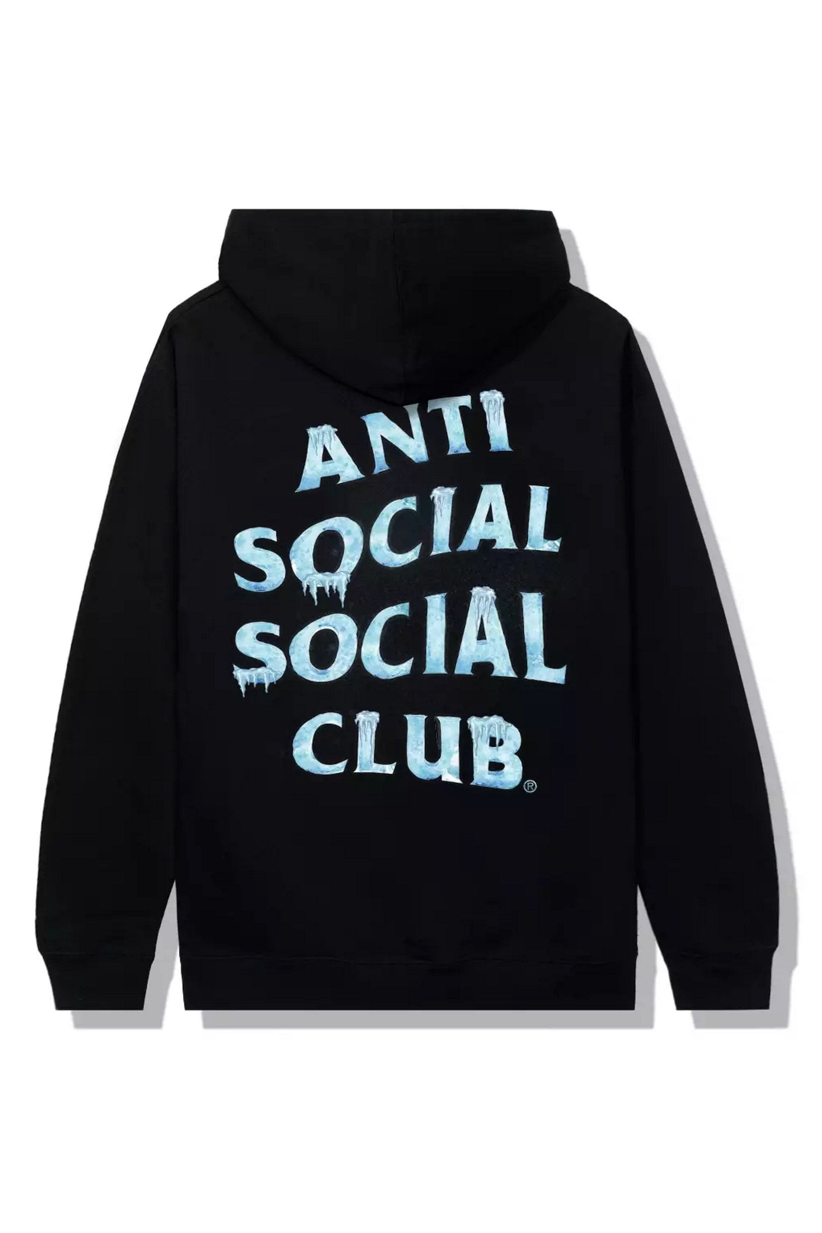anti social social club frozen hoodie