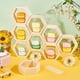 thumbnail image 2 of 10 soportes para cupcakes con forma de panal, estantes grandes con forma de panal, soporte hexagonal para exhibición de pasteles, soporte de madera para exhibición de postres, soporte para letrero, 2 of 6