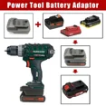thumbnail image 2 of Adaptador de Batería para para Negro y*Decker/cable Porter/Stanley 18V 20V Baterías de Ion de Litio Convirtiéndose a para Parque*Lado Herramientas de 20V, 2 of 7