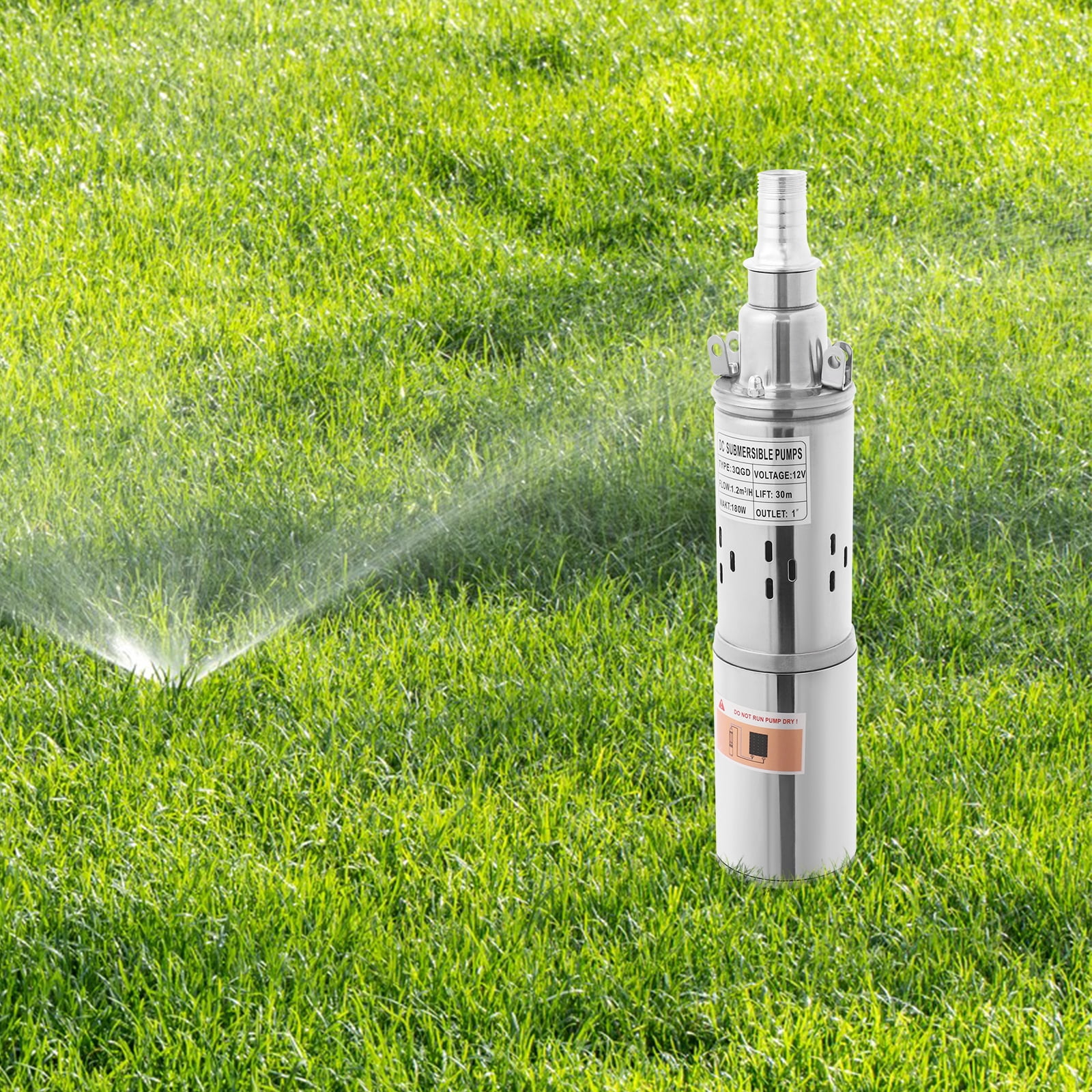 1.2m³/h Submersible Pump, Water Pump, Deep Well Submersible Pump 180W