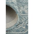 thumbnail image 3 of Feizy Belfort Transitional Medallion, Blue/Ivory/Green, 2' x 3' Accent Rug Easy Care Stain Resistant Water Resistant Vintage Damask Design Carpet for Living Dining Bed Room, 3 of 4
