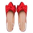 thumbnail image 3 of Balerina Para Mujer CASTALIA 124-88 Rojo Con Moño, 3 of 3