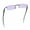 E23_(Black Purple), variant on LifeArt Blue Light Blocking Glasses, Computer Reading Glasses, Anti Blue Rays, Reduce Eyestrain, Stylish for Men and Women(Black,+1.00 Magnification)
