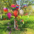 thumbnail image 2 of Garden Spring Hot Air Balloon Pendant Rotating Windmill Hanging Decoration H, 2 of 6