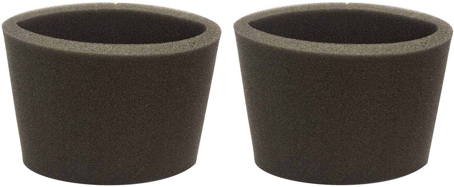 9058500, 246 Replacement for ShopVac Foam Sleeve Vacuum Cleaner 2 Foam Filter For Models QS60A