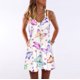 thumbnail image 2 of Gibobby Vestidos para Mujer Cóctel Impreso Mujer Sundress Maxi Bohemian Party Summer Beach Dress Casual Mujer Vestido(Blanco,M), 2 of 3