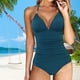 thumbnail image 5 of Traje de baño de tirantes espagueti con control de abdomen y espalda descubierta para mujeres FLhrweasw Para estrenar, 5 of 7