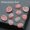 Watermelon Red, variant on 8x10mm Chakra Crystal Stone Water Drop CAB Flatback Cabochon Beads for Jewelry