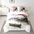 thumbnail image 2 of YST Eastern Oriental Style Comforter Set, Japanese Theme, 7-Piece, Queen, 2 of 4