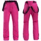 thumbnail image 1 of Pantalones de esquí de una sola tabla, pantalones de esquí de doble tabla, pantalones de esquí con correa gruesa y cálidos para hombres y mujeres, 1 of 5
