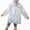 b5-Sky Blue, variant on Kpoplk Hooded Transparent Raincoat Girl Boys Rain Coat Hooded Outdoors Clear Waterproof Kids Toddler Children's Rainwear Protective Covers Size M,Black