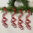 thumbnail image 5 of Christmas Greenery Spray, 23.6 Inch Gold DIY Christmas Tree Branch for Wreaths Centerpieces, Realistic Flexible Artificial Pine Cuttings for Holiday Decor(Red), 5 of 5