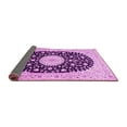 thumbnail image 2 of Ahgly Company Indoor Rectangle Medallion Pink Traditional Area Rugs, 8' x 12', 2 of 4