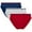 Red/Navy, variant on Umbro Women's Seamless Bikini Panties 3 Pack