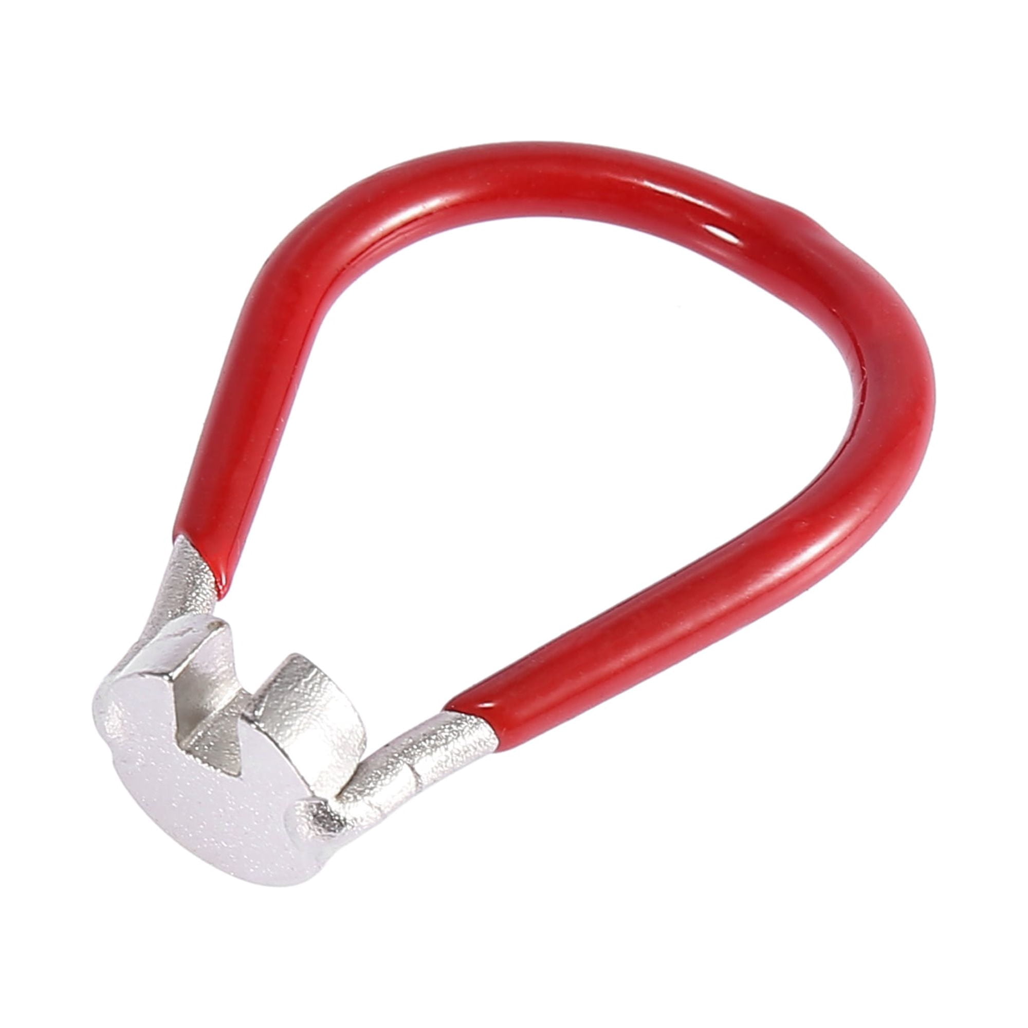 Unique Bargains 3.7mm Bicycle Spoke Wrench Bike Cycling Spanner Tool Red