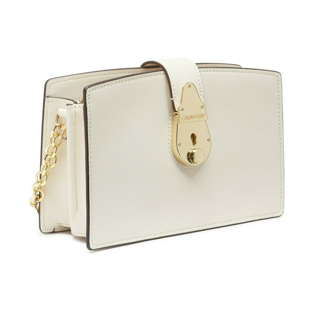 Calvin Klein Nwt Women Calvin Klein Lock Statement Series Crossbody